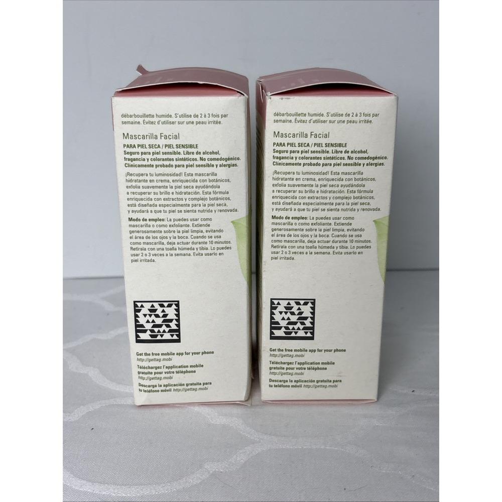 2 Lot Mary Kay Botanical Effects Formula 1 Mask Full Size 4 oz New In Box - Picture 2 of 8